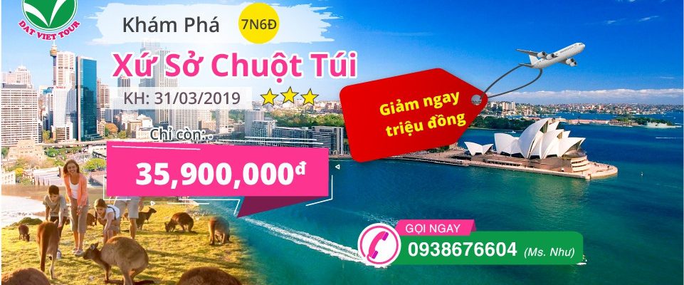 Tour Úc khuyến mãi